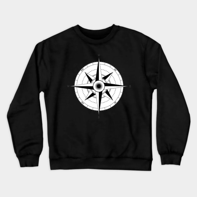 Compass Crewneck Sweatshirt by Risland
